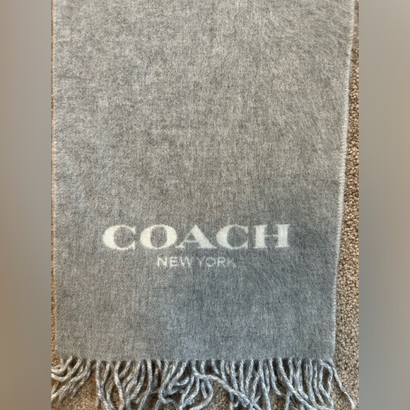 BRAND NEW Authentic Coach Cashmere Scarf - Picture 3 of 3